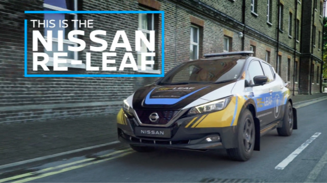 日產RE-LEAF概念車，有電，更有安全感！